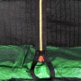 Aga SPORT PRO Trampolína 430 cm Světle zelená + ochranná síť  + žebřík + kapsa na obuv