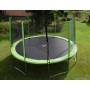 Aga SPORT PRO Trampolína 430 cm Světle zelená + ochranná síť  + žebřík + kapsa na obuv