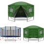 Aga Stan na trampolínu 366 cm (12 ft) Tmavě zelený