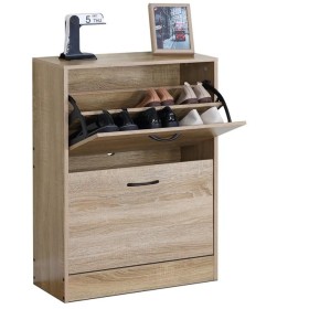 Botník, mdf, hnědá, ABO-G1014 OAK