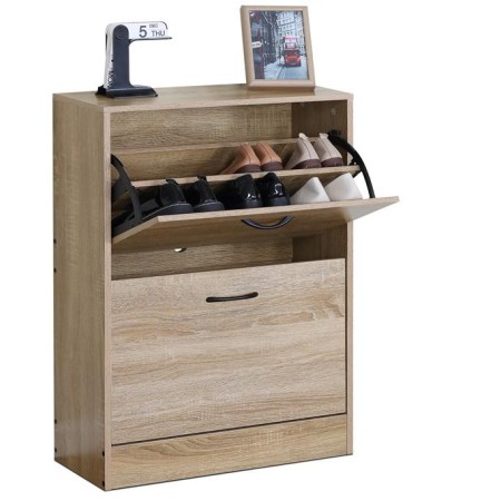 Botník, mdf, hnědá, ABO-G1014 OAK