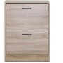 Botník, mdf, hnědá, ABO-G1014 OAK