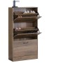 Botník, mdf, hnědá, ABO-G1016 ELM