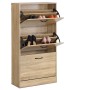 Botník, mdf, přírodní, ABO-G1016 OAK