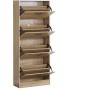 Botník, mdf, hnědá, ABO-G1018 OAK