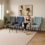 Relaxační křeslo, šedá AK-315 GREY2