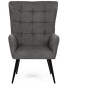 Relaxační křeslo, šedá AK-315 GREY2