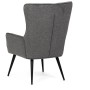 Relaxační křeslo, šedá AK-315 GREY2