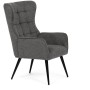 Relaxační křeslo, šedá AK-315 GREY2