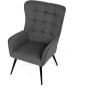 Relaxační křeslo, šedá AK-315 GREY2