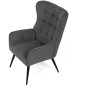 Relaxační křeslo, šedá AK-315 GREY2