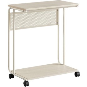 Odkládací stolek 55x32cm, mdf, bělený dub, AKF-E1012 CRM