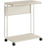 Odkládací stolek 55x32cm, mdf, bělený dub, AKF-E1012 CRM