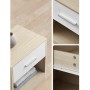 Odkládací stolek 39x28cm, mdf, bělený dub, ANT-E1081 BUK