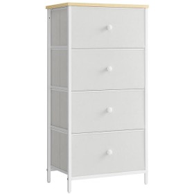 Komoda 45x30x92cm, mdf, bílá, AUK-E1031 WT