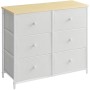 Komoda 80x30x71cm, kov, bílá, AUK-E1032 WT