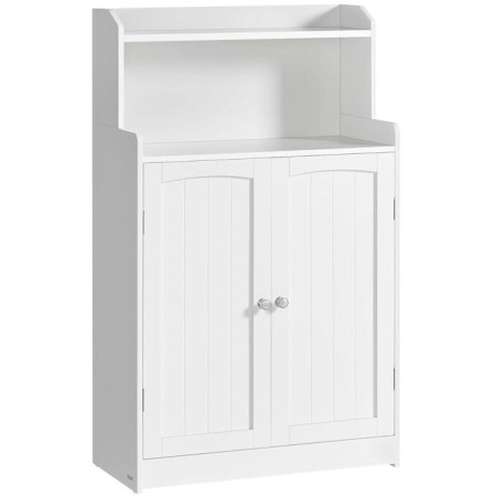 Koupelnová skříňka 60x30x100cm, mdf, bílá, AUK-E1177 WT