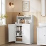 Koupelnová skříňka 60x30x100cm, mdf, bílá, AUK-E1177 WT