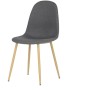 Jídelní židle, šedá CT-972 GREY2