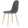 Jídelní židle, šedá CT-972 GREY2