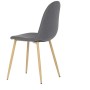Jídelní židle, šedá CT-972 GREY2