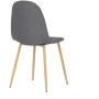 Jídelní židle, šedá CT-972 GREY2