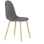 Jídelní židle, šedá CT-972 GREY2