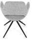 Jídelní židle, šedá, látka, DCH-D1320 GREY2