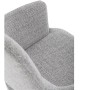Jídelní židle, šedá, látka, DCH-D1320 GREY2