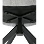 Jídelní židle, šedá, látka, DCH-D1320 GREY2