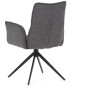 Jídelní židle, šedá, látka, DCH-D1328 GREY2