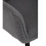 Jídelní židle, šedá, látka, DCH-J2159 GREY2