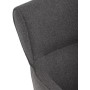 Jídelní židle, šedá, látka, DCH-J2159 GREY2