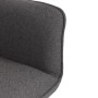 Jídelní židle, šedá, látka, DCH-J2159 GREY2