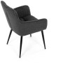 Jídelní židle, šedá, látka, DCH-P3146 GREY2