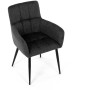 Jídelní židle, šedá, látka, DCH-P3146 GREY2