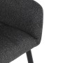 Jídelní židle, šedá, látka, DCH-P3146 GREY2