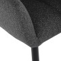 Jídelní židle, šedá, látka, DCH-P3146 GREY2