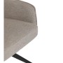 Jídelní židle, béžová, látka, DCH-P3170 LAN2