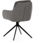Jídelní židle, šedá, látka, DCH-P3174 GREY2