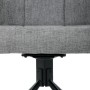 Jídelní židle, šedá, látka, DCH-T1122 GREY2