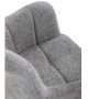 Jídelní židle, šedá, látka, DCH-T1122 GREY2