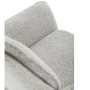 Jídelní židle, krémová, látka bouclé, DCH-T1156 CRM2