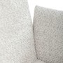 Jídelní židle, krémová, látka bouclé, DCH-W1117 CRM2