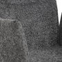 Jídelní židle, šedá, látka bouclé, DCH-W1117 GREY2