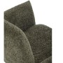Jídelní židle, zelená, látka bouclé, DCH-W1117 GRN2