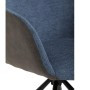 Jídelní židle, modrá, látka, DCH-Y1143 BLUE2
