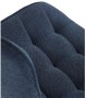 Jídelní židle, modrá, látka, HC-462 BLUE2