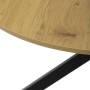 Kulatý jídelní stůl 120x120cm, mdf, divoký dub, HT-F4120 OAK