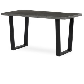 Jídelní stůl 140x80cm, mdf, šedý dub, HT-F4214 GREY